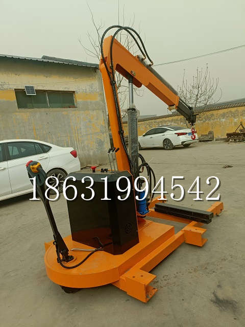 彭州市自卸车厢随车吊 自制轮式四不像起重机 四驱平板吊 5吨 贵盛